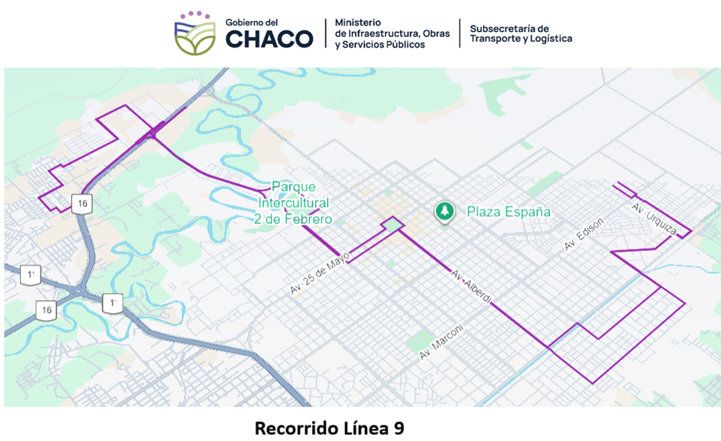 Unificación de Recorridos de la línea 9